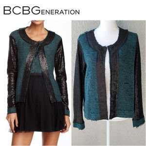 Blouson Jacket BCBGeneration Size M Green/Black